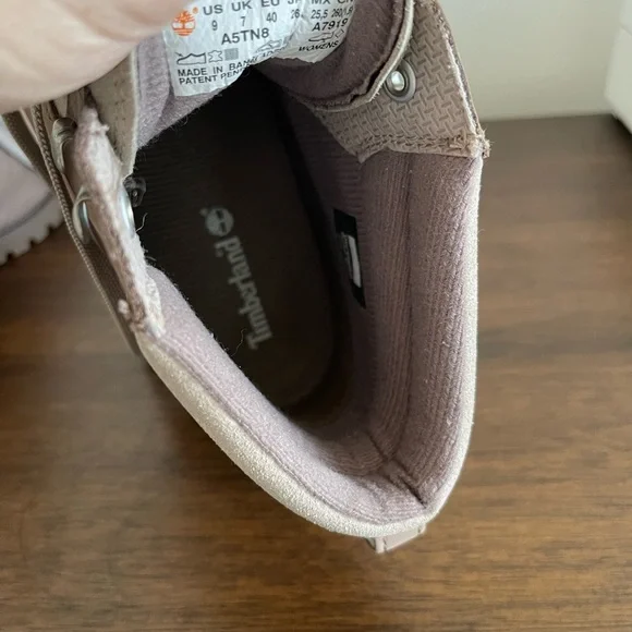 Timberland Ellendale Dusty Mid Top Lace Up Outdoor Hiking Boots Womens Sz 9.5 - Picture 8 of 9